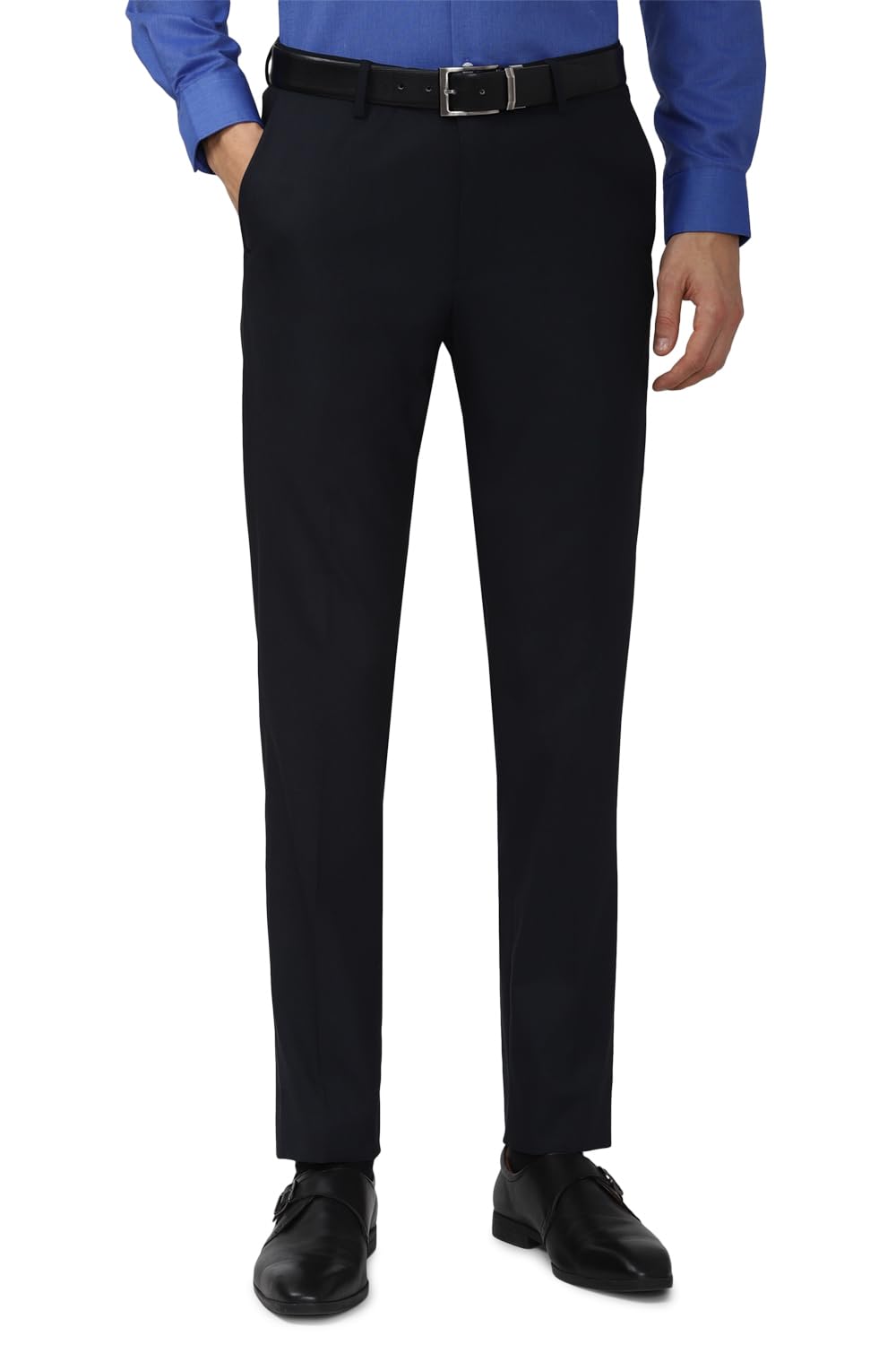 peter england Men's Slim Casual Pants-picture-12