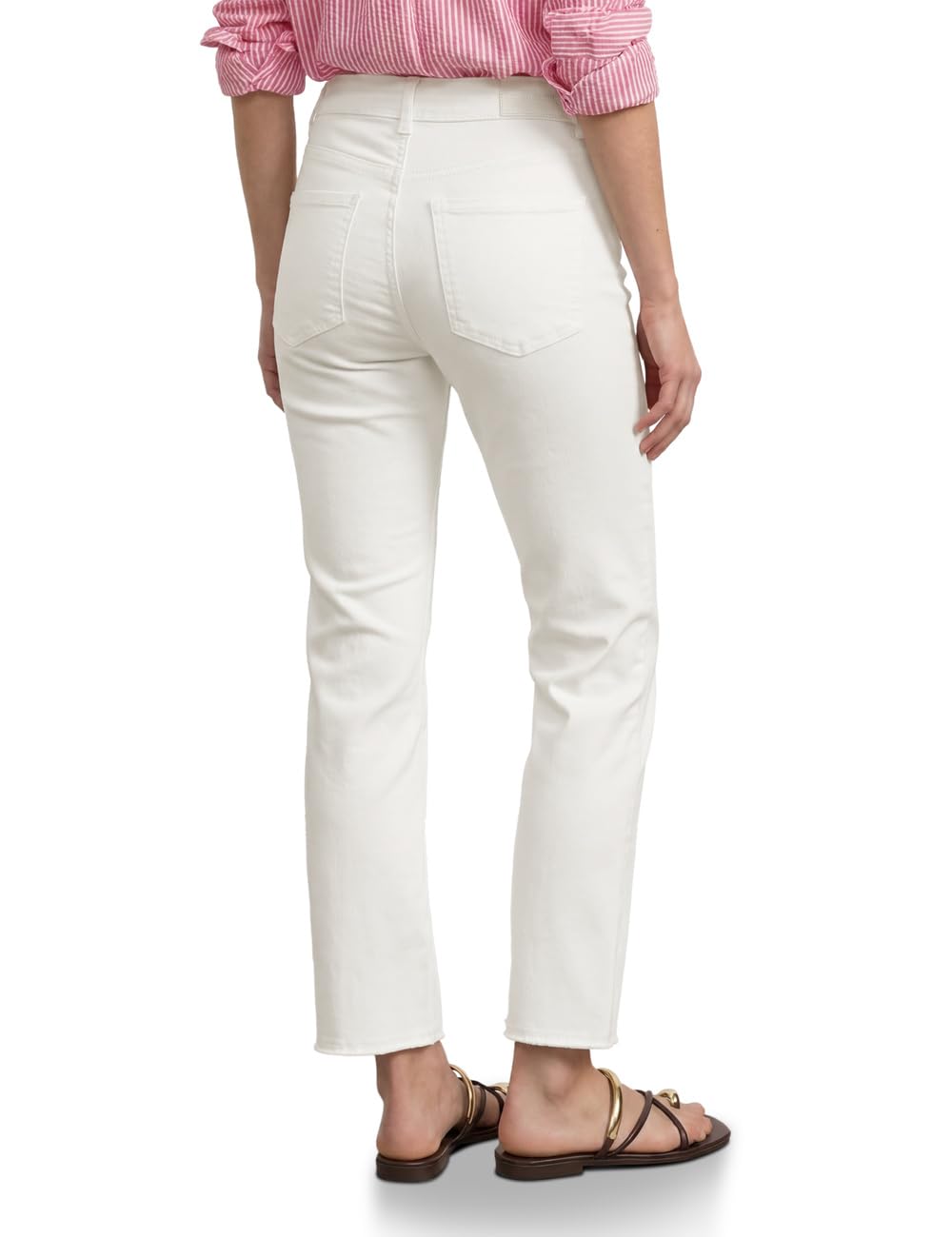 Street One 3818484 - Pantalones Vaqueros de Pierna Acampanada de Cintura Alta en Corte Ajustado Mujer