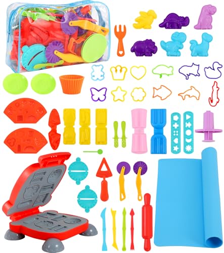 Accessoires de pâte à modeler pour enfants avec machine à glace et jouet de cuisine