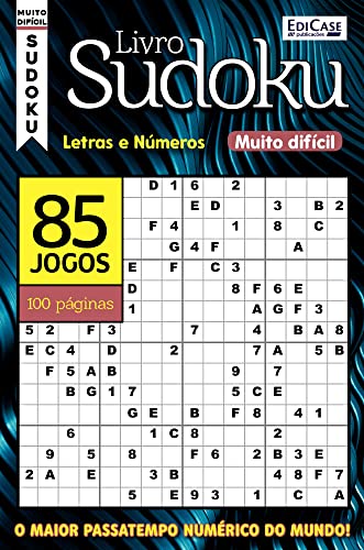 Livro Sudoku - Letras e Números 18: Nível Muito Difícil - O maior passatempo numérico do mundo!