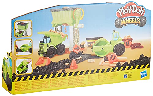 Play-Doh Hasbro Wheels il Cantiere, Playset con