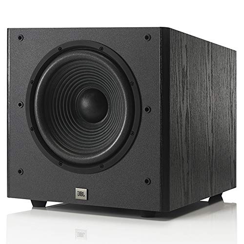 JBL Arena SUB 100P Caisson de Graves Actif 250 mm (10') avec Amplificateur de Puissance Numérique de 100 watts RMS (200 W Dynamiques) - Noir