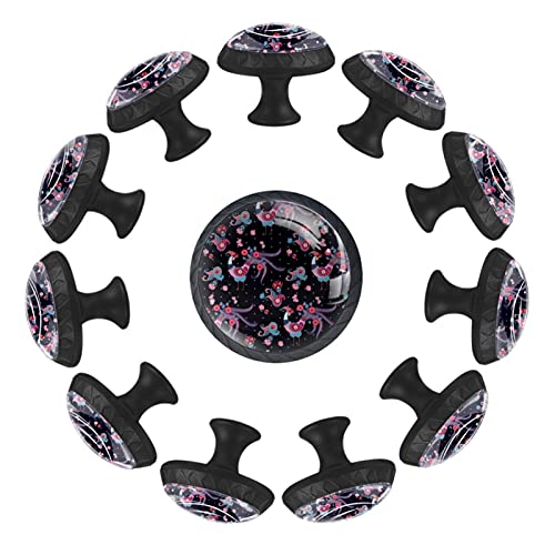 Boutons de tiroir poule de 35mm en lot de 12 pour meuble et commode