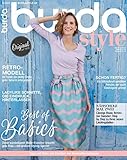 burda magazine holding gmbh impressum Retro Modell: Utility Dress burda style Nähmagazin: Februar-Ausgabe [2019-02], Schnittmuster ideal geeignet für Anfänger und Näherfahrene