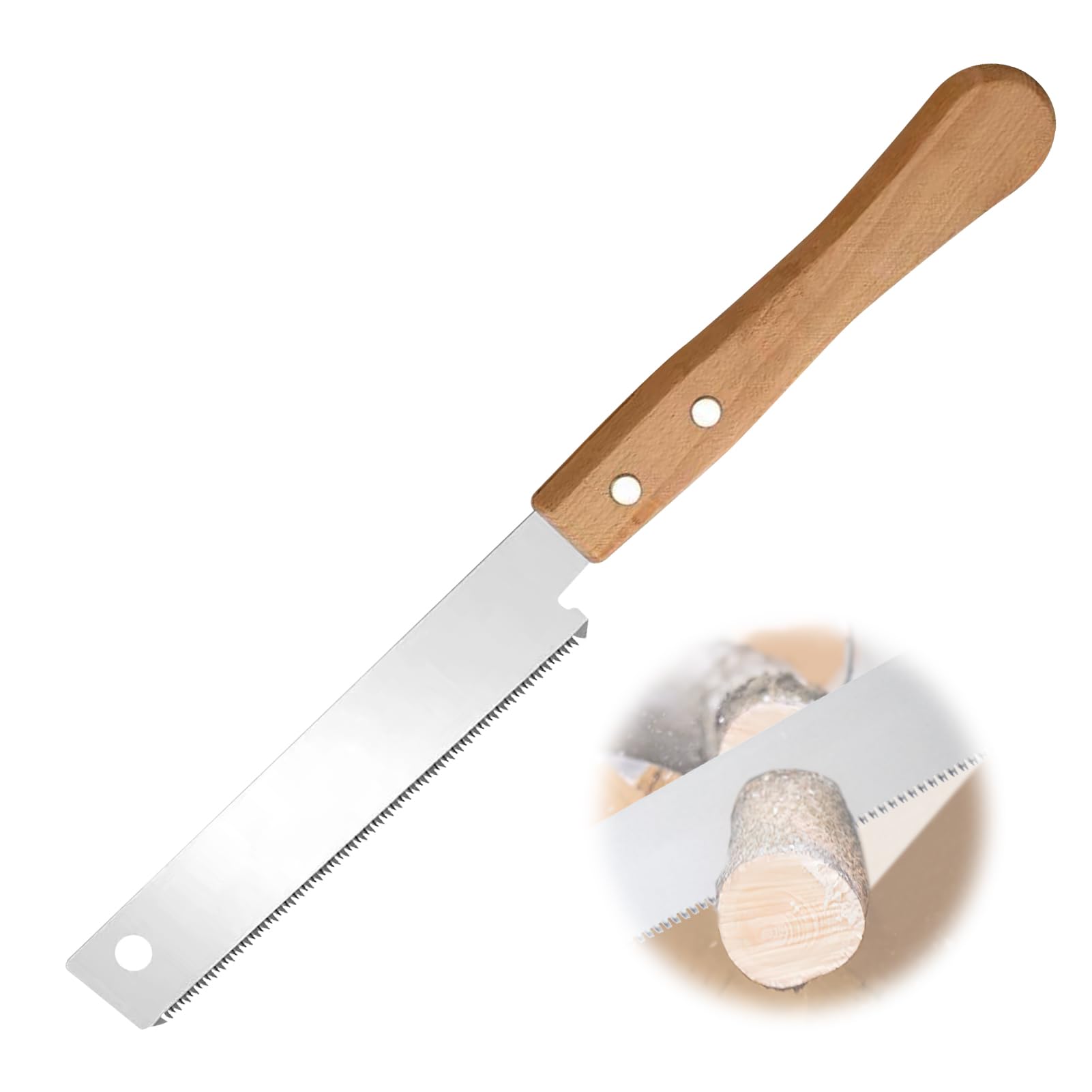 Small Japanese Pull Saw, Hand Saw for Fine Cutting Wood Flush Cut Saws, Woodworking Tool