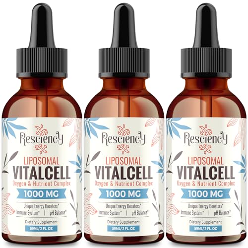 13-in-1 Liquid Oxygen Boost & Nutrient Supplement, Liposomal Opti...