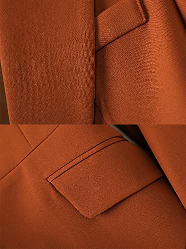 Beige Khaki Pink Ladies Pant Suit Formal 2 Piece Set Women Work Wear Trouser3