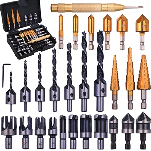 List of Ten Best Countersink Drill Bits Top Picks 2023 Reviews