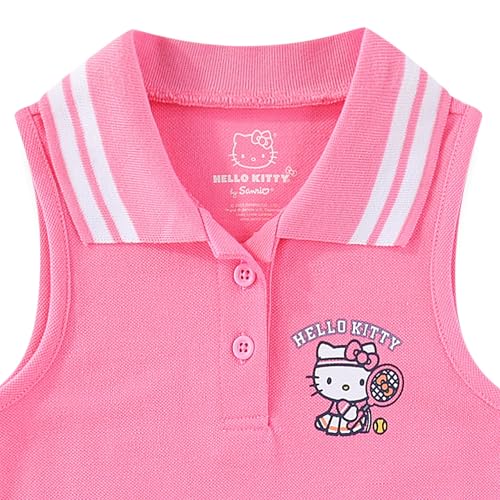 Hello Kitty Sanrio Girls Sleeveless Tennis Dress for Toddler and Big Kids2