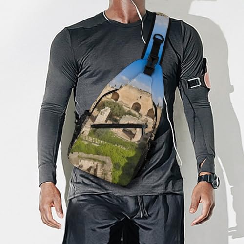 Bolso bandolera Israel estilo deportivo para senderismo miniatura 7