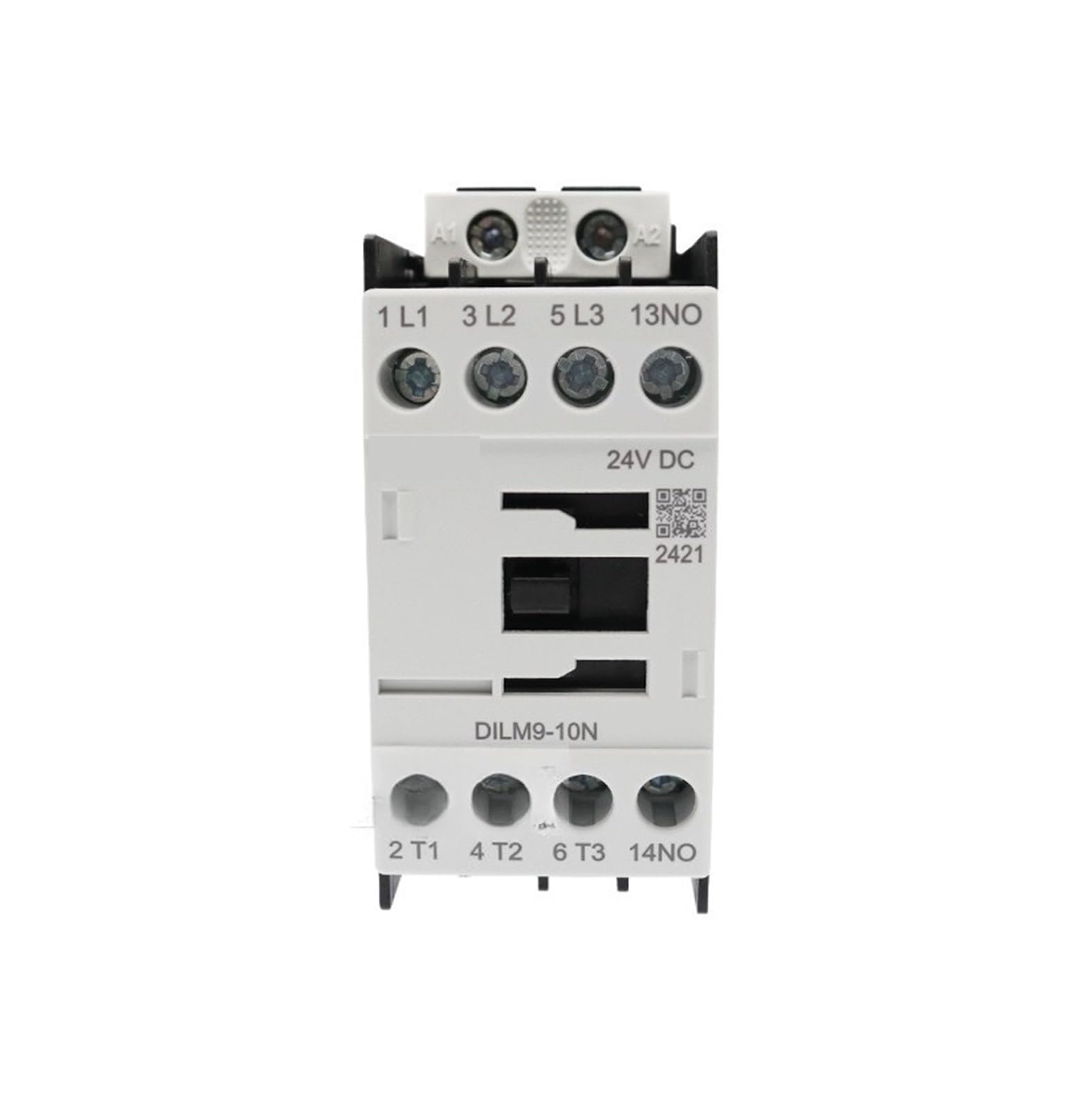 JFQOWCMP Contactor DILM7-10N DILM9/12/15 AC 230V DC 24V(Dilm12-10n(230v 50/60hz))