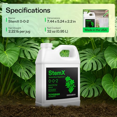 VIVOSUN Silicio Líquido 32 Oz Fertilizante Plantas miniatura 7