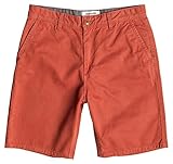  Quiksilver Everyday Chino Pantalones Cortos Naranja Rooibos Talla:32