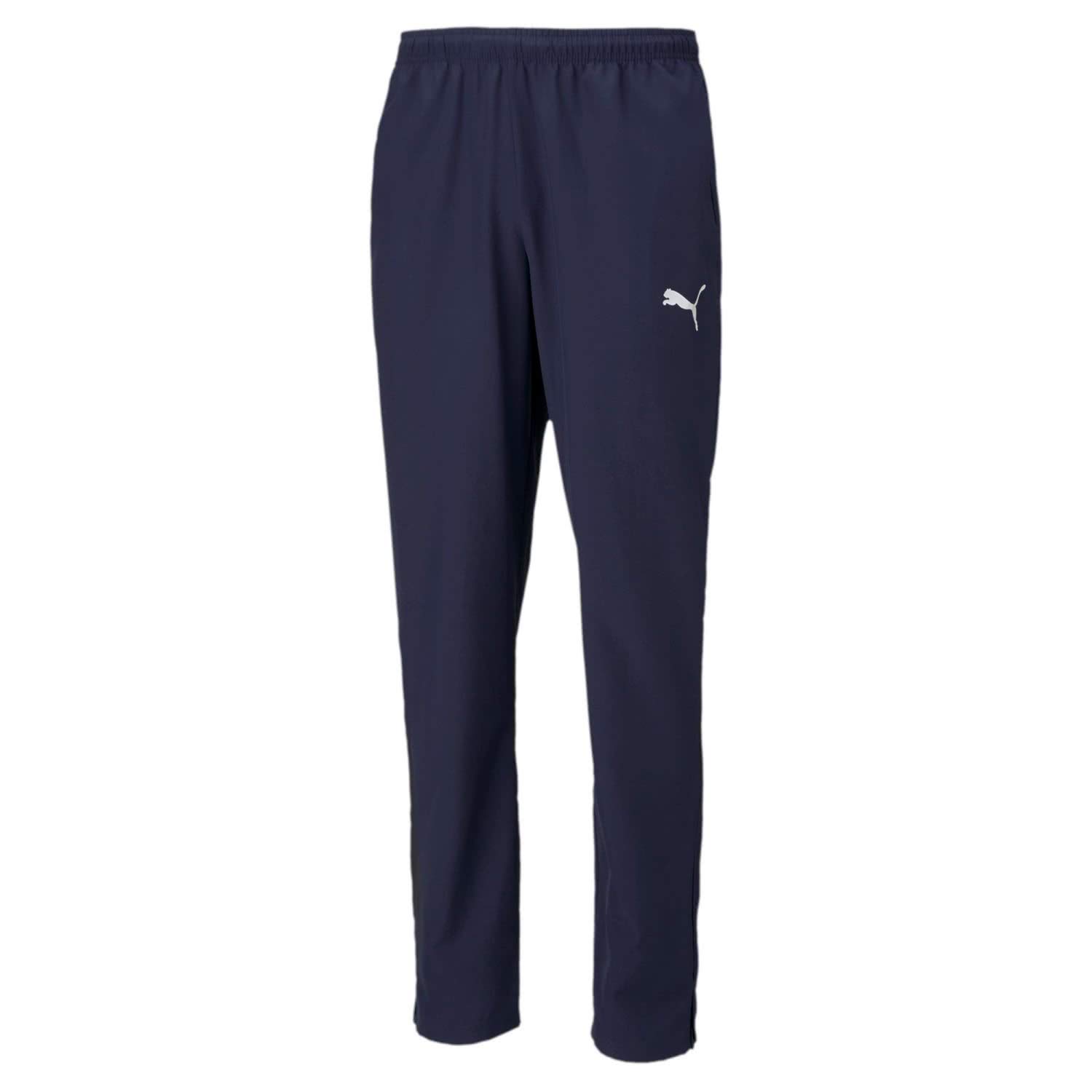 PUMA teamRISE Sideline Pants Pants Men's, Peacoat-Puma White, XXL