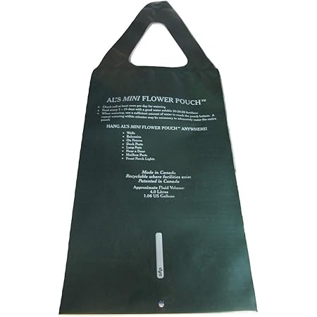 pre planted flower pouches