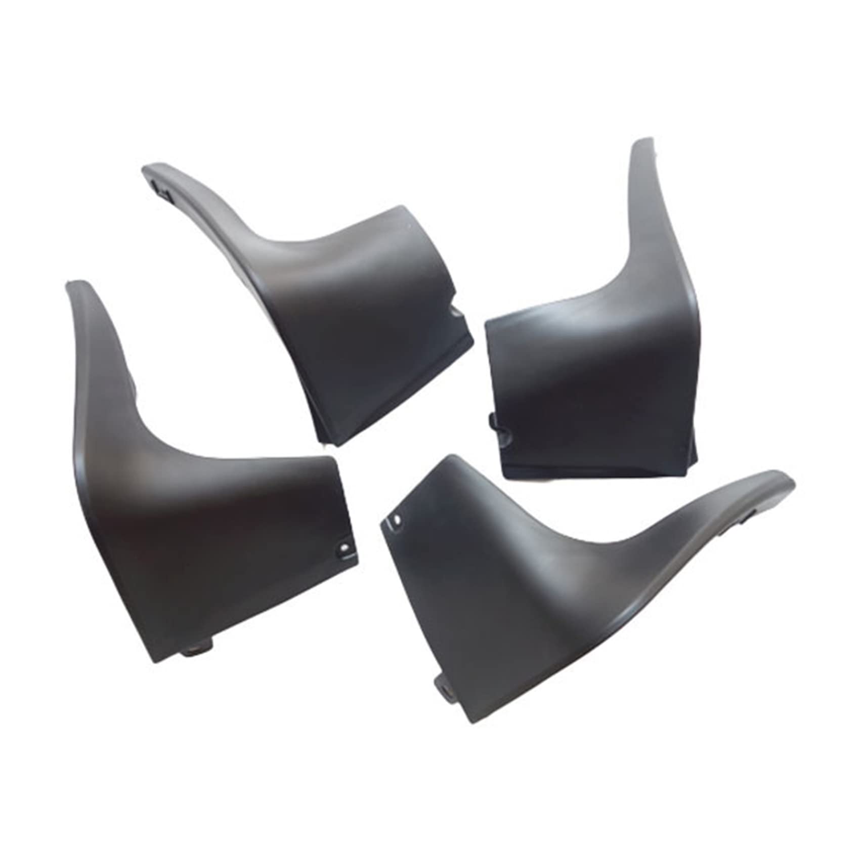 Personalizzati Paraspruzzi Auto Parafango Compatibile per Te-sla Model S 2012-2016,Parafanghi Protezione Set Anteriore Posteriore Fender Mudguard Splash Flap Accessori,4 Pezzi