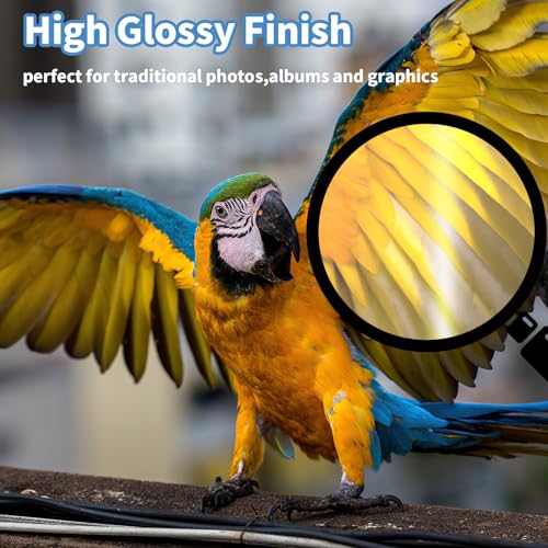 image for Reastar Glossy Photo Paper 8.5 x 11, 36 Sheets Inkjet Photo Printer Pa