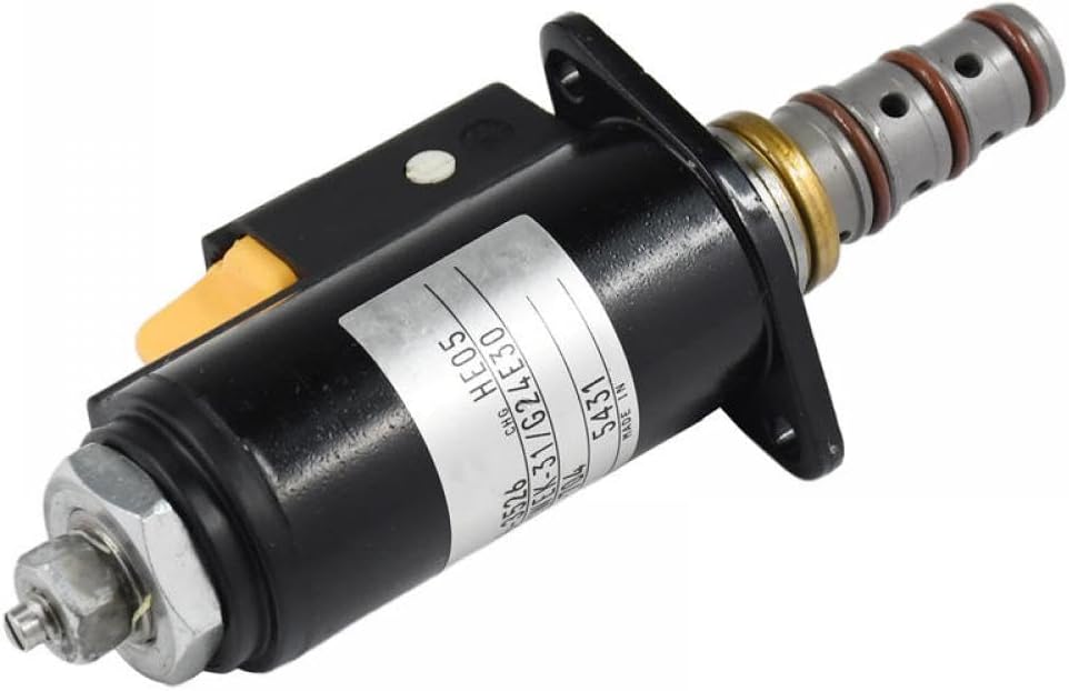 Fuel Shut Down Solenoid Compatible With Excavator 318C 320B 320C 321C 322B 322C 323D 325C 330B E320 E320B E320C KWE5K-31G