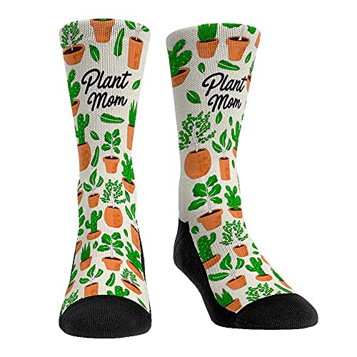 Image of Rock 'Em Plant Lover Plant Parent Novelty Socks