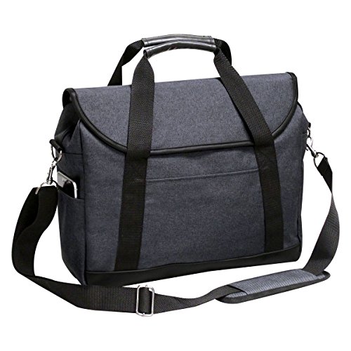 Gravler Flapover Briefcase Charcoal