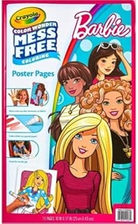 Crayola Color Wonder Poster Pages No Mess Barbie - coolthings.us