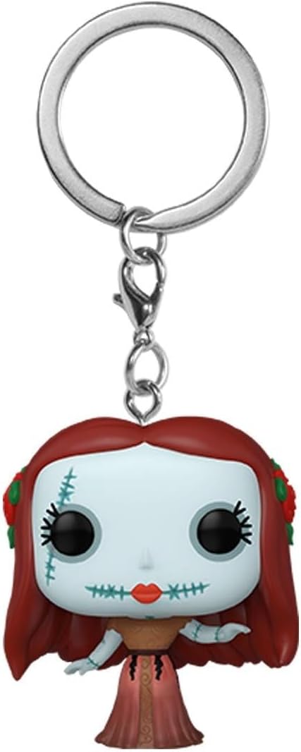 POP! Keychain: Disney The Nightmare Before Christmas 30th - Formal Sally - Disney: The Nightmare Before Christmas Novelty Keyring - Collectable Mini Figure - Stocking Filler - Gift Idea