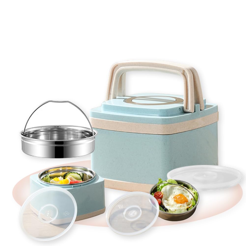 Amazon｜Aseech 保温弁当箱 保温ランチジャー 1-3段式 お弁当箱 保温