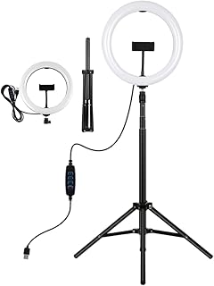 Circle Light Ring Lights Selfie Ring Light dimmable selfie ring light selfie ring light phone selfie light with Tripod Stand Ring Lamp Camera Light
