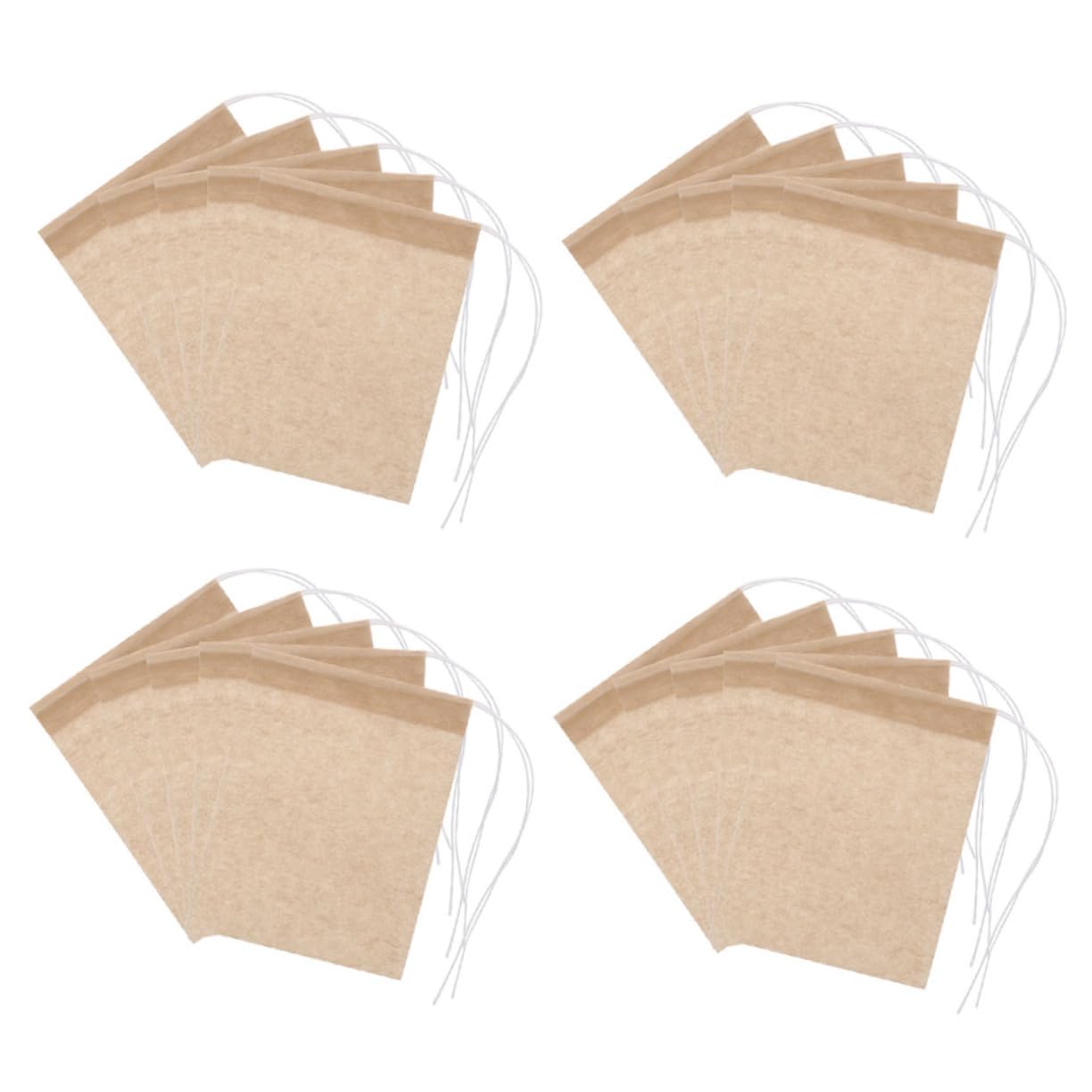BESTOYARD 800piezas Bolsitas Filtrantes De Té Desechables De Bolsas De Filtro Para Té De Hierbas y Especias Sin Para Preparar Infusiones Aromáticas
