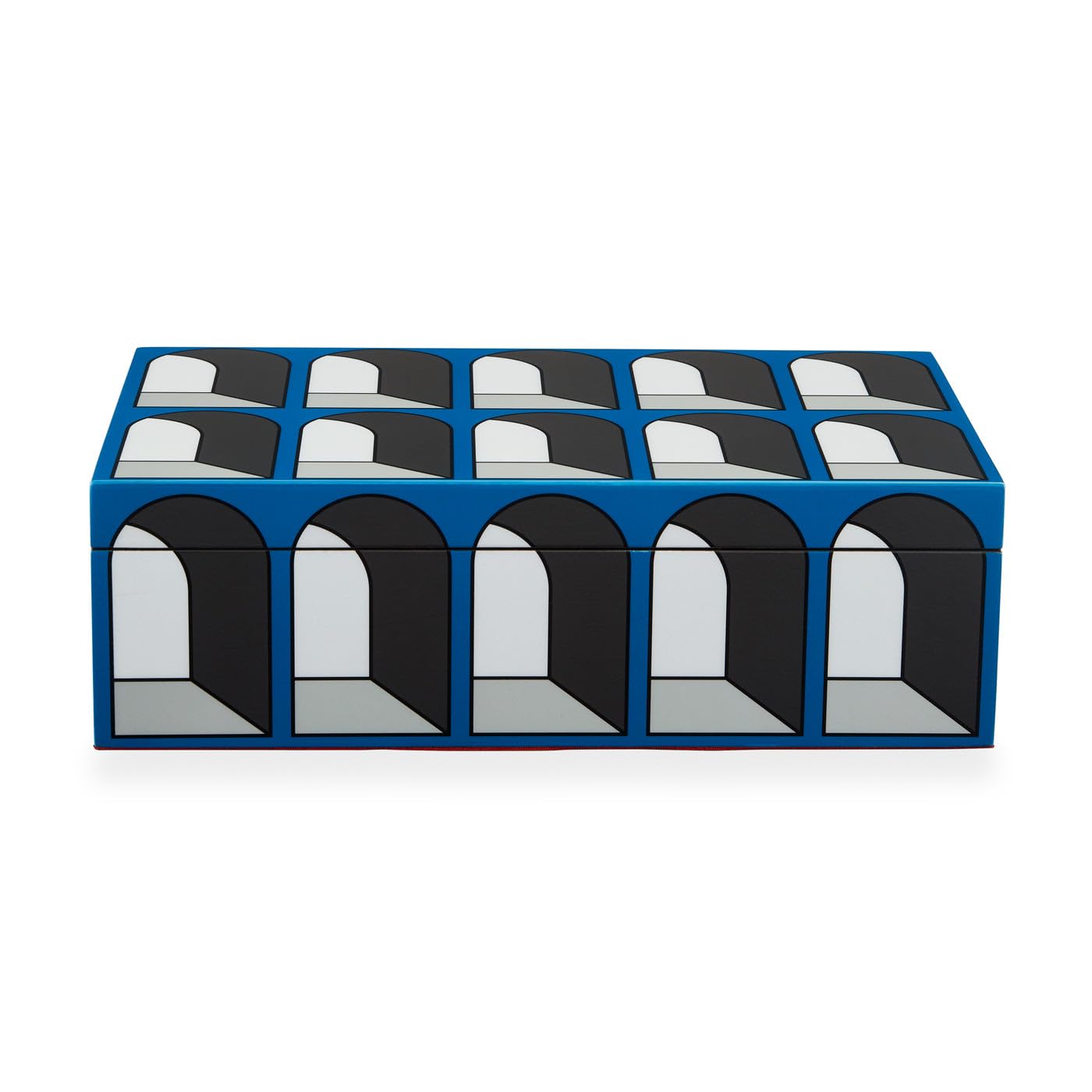Amazon.com: Jonathan Adler Medium Arcade Lacquer Box,Blue