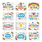 Laminated Classroom and Bulletin Board Decoration Set - 12 Positive Affirmation Poster Set