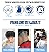 85 Counts Disposable Barber Neck Strip Professional Stretchy Paper Neck Band Protector Hairdressing Accessory Tool Barber Accessories Hair Washing Cutting Shaving Styling Coloring