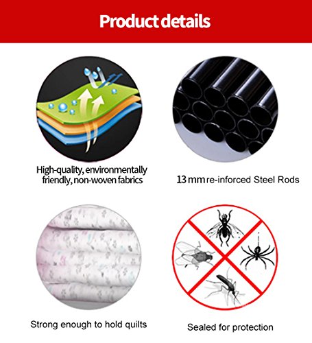 UDEAR-Armario-de-Tela-Plegable-Ropa-Organizador-Closet-portatil-GuardarropaNegro UDEAR-Armario-de-Tela-Plegable-Ropa-Organizador-Closet-portatil-GuardarropaNegro