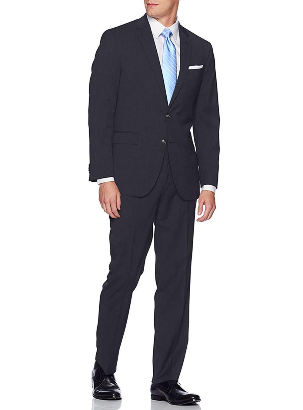 Fuomo Business Classic Men's Suit 2 Button Navy