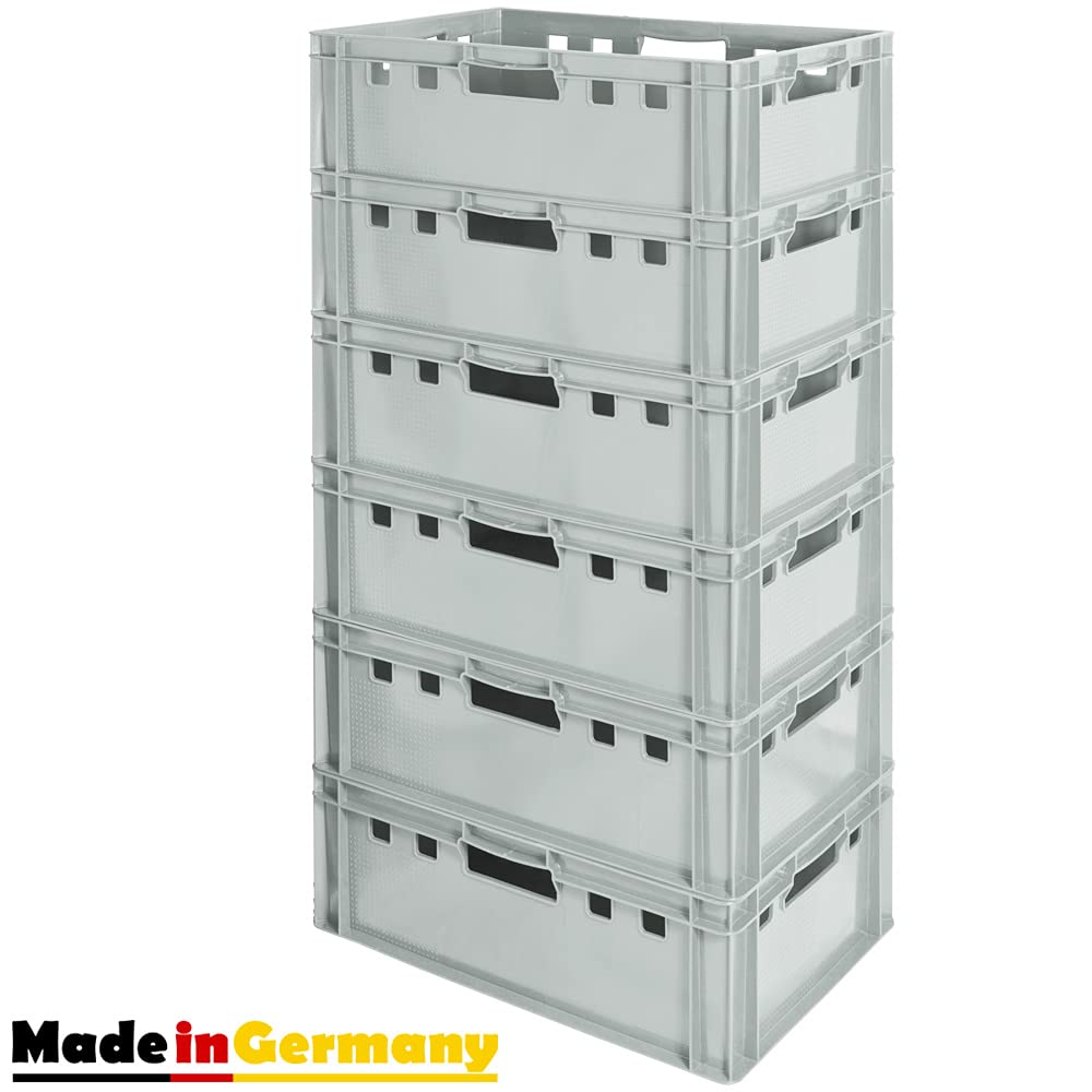 Kingpower 6x Carne Riquadro E2 Carne Impilabile Scatola di Immagazzinaggio Contenitore Grigio