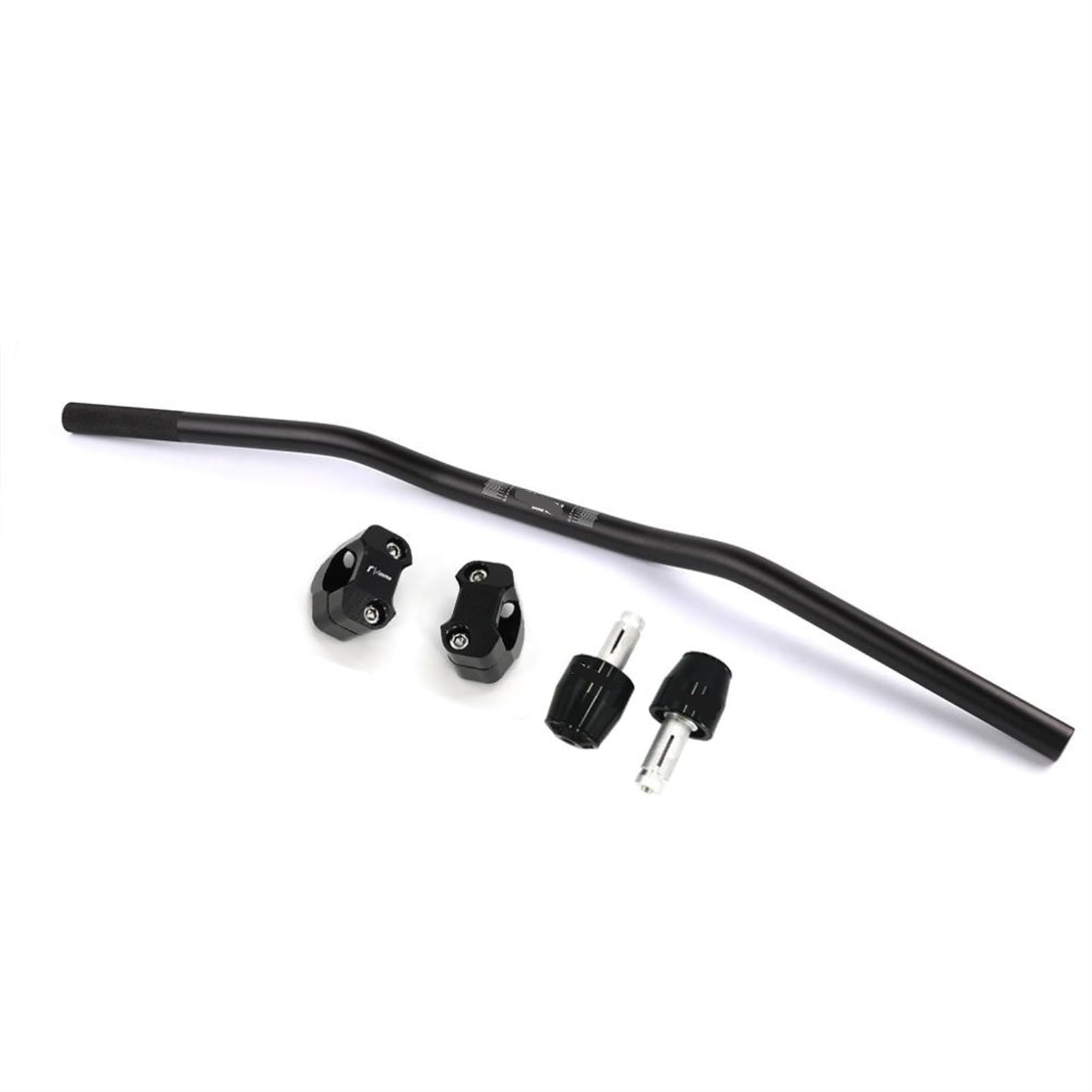7/8 '' Universal in lega di alluminio manubri in lega di alluminio 22mm dirt pitbike handle bar(Silver with bar ends)