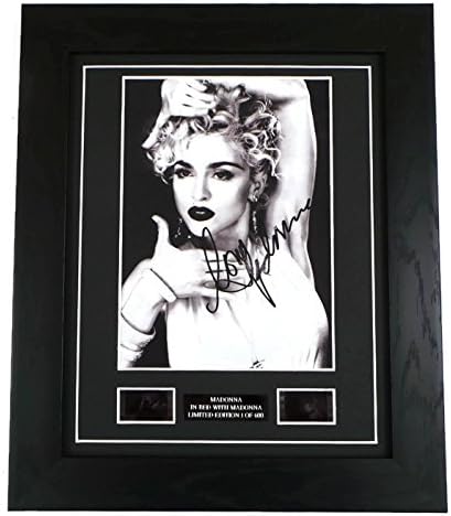 artcandi Madonna Signed + Original Film Footage Framed