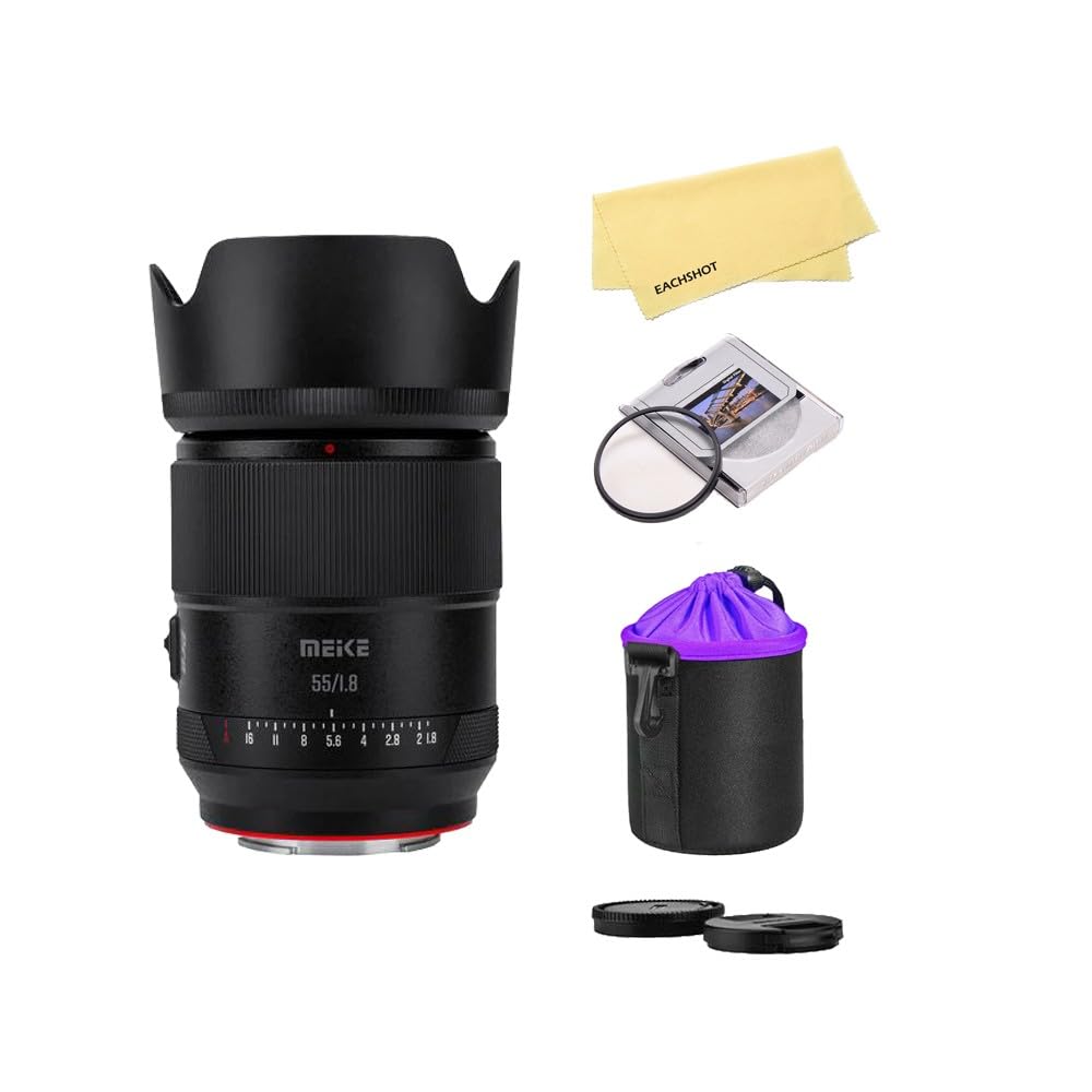 Amazon.com : Meike 55mm f1.8 Pro Full Frame Auto Focus STM Lens