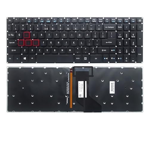 Helios 300 G3-571 G3-572 G3-572-72YF PH317-51 PH315-51 PH317-52 N17C1 NK.I1513.053 �o�b�N���C�g�L�[�{�[�h (RU/SP/BR/US)(US Backlit 32 PIN)