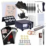 Rehab Ink Complete Tattoo Kit w/Machine, Power Supply, Needles & More