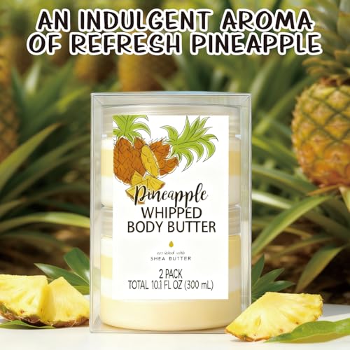 Save 9% on Embleaf Pineapple Whipped Body Butter for Dry Skin - Image 5
