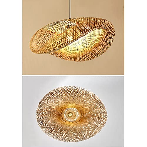 E27 Lampe Suspendue Lanterne Faite à la Main et Lustre de Plafond - 4