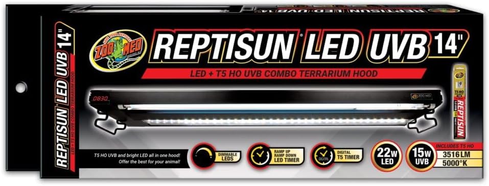 ZML Hood REPTISUN LED CMB 14IN