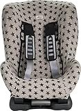 JANABEBE Funda Universal para Silla de Coche Grupo 1-2-3 Dark sky