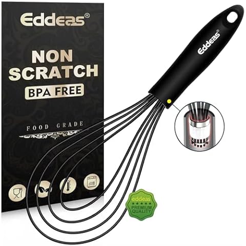 EDDEAS Silicone Gravy Whisk Cover