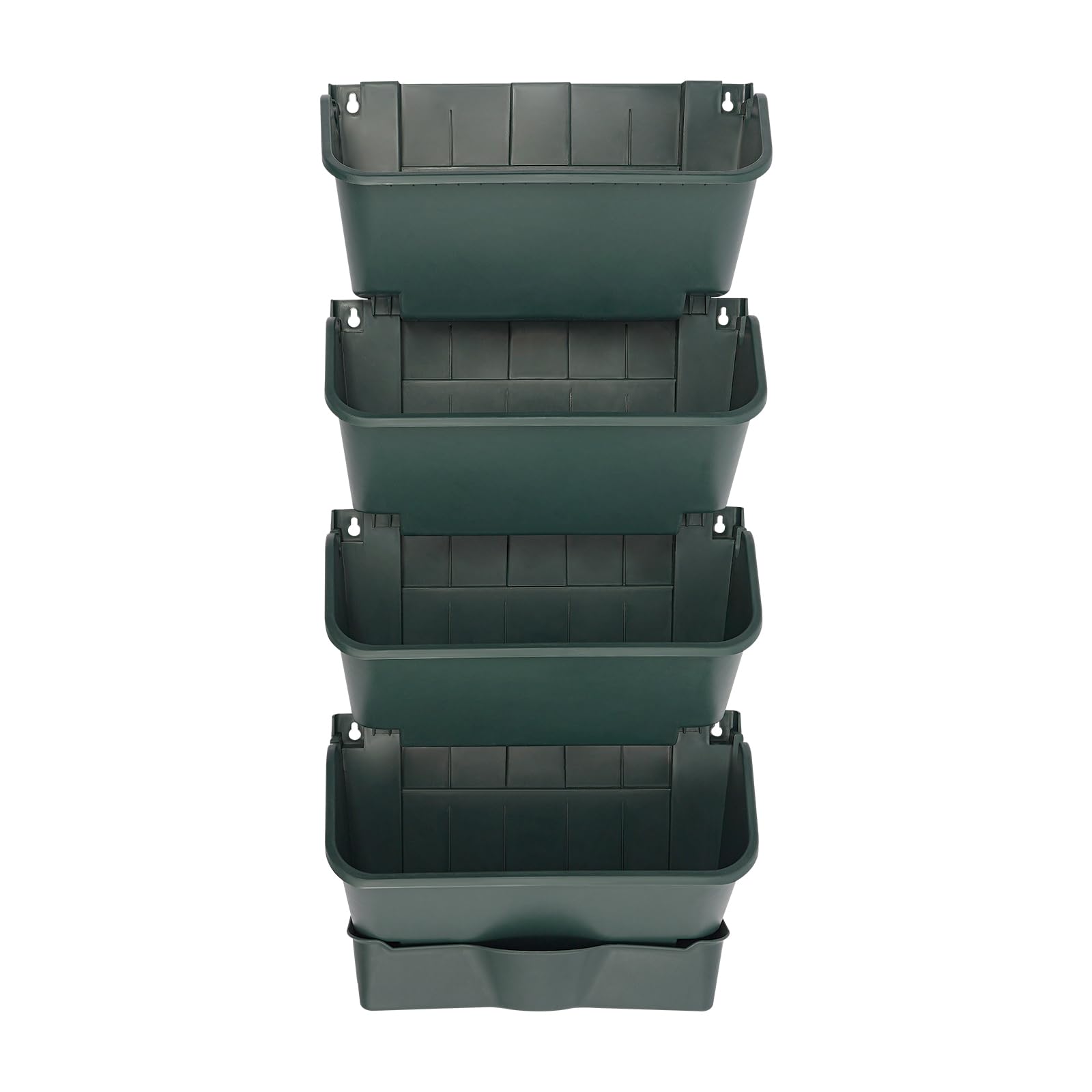Pionowe doniczki ścienne z 24 doniczkami, wiszące, automatyczne nawadnianie, stabilne