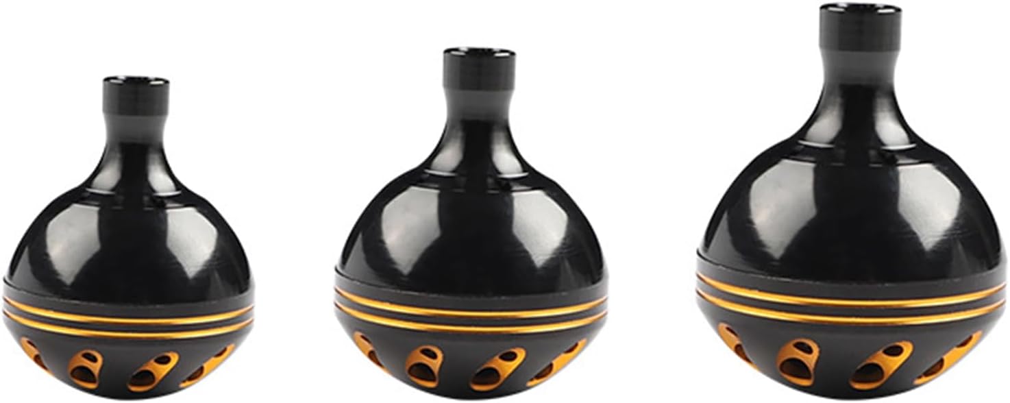 Spinnings Reel Power Knob Metal Fishing Line Wheel Handle Knob Grip Aluminum Alloy Fishing Handle Knob Easy to Install