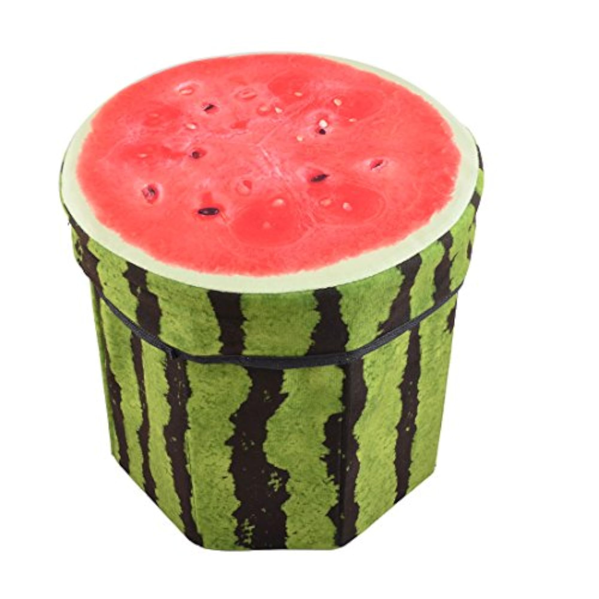 Cotton Blends Watermelon Pattern Dormitory Clothes Trinket Storage