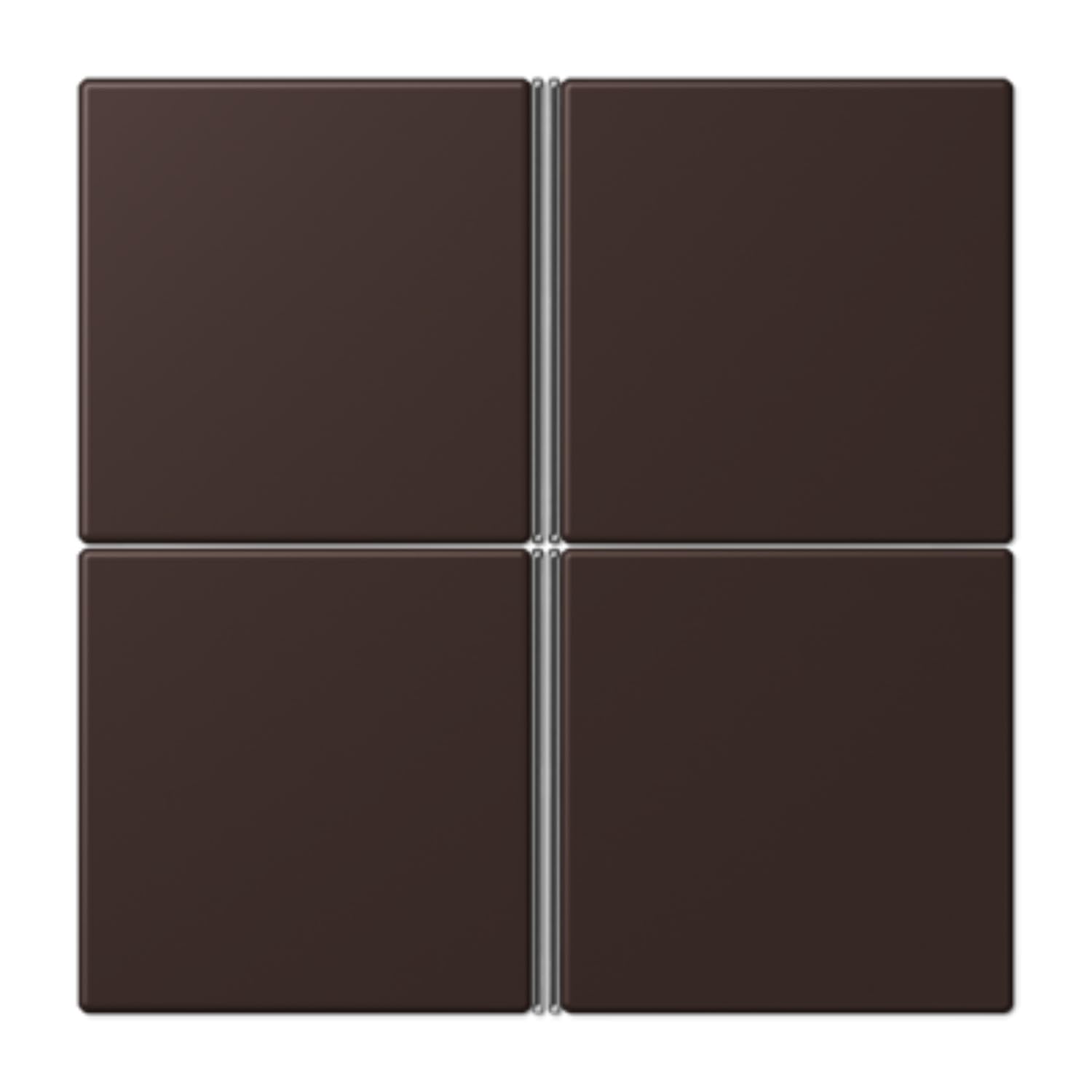 Jeu de touches F40 JUNG et design épuré pour habiller vos commandes 4 phases