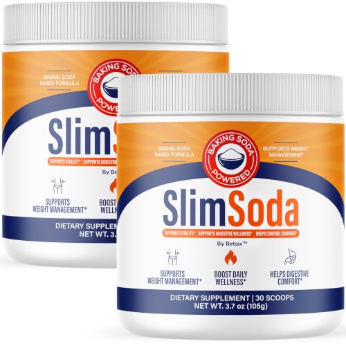 (2 Pack) Slim Soda Powder - Official SlimSoda Powder Support Healthy Lifestyle & Maintain Energy, Daily Premium Advanced Formula for Overall Health & Wellness, 60 Servings for 2 Months
